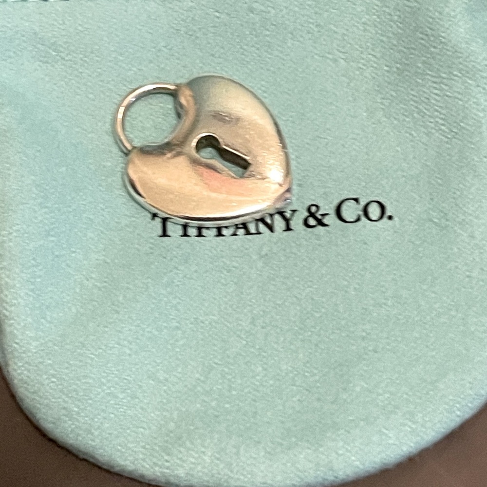 Beautiful gently used TIFFANY &CO LOCK CHARM
